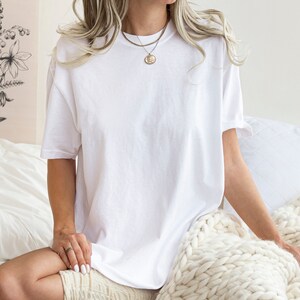 Comfort Colors® Blank Shirt, Comfort Colors Tee, Blank T-Shirt, Comfort Colors T-Shirt image 3