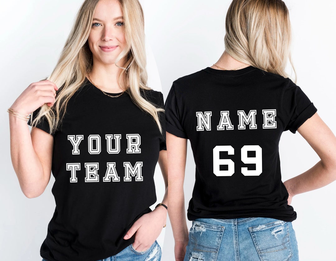 Custom Your Team Your Name and Number Shirt, Custom Sports Shirt