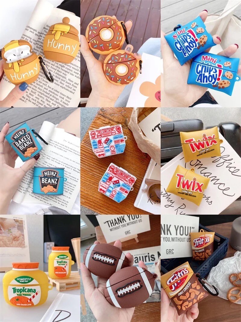 2024 3d AirPod Case Fashion Luxury Custom Bubble Gum Charge Box