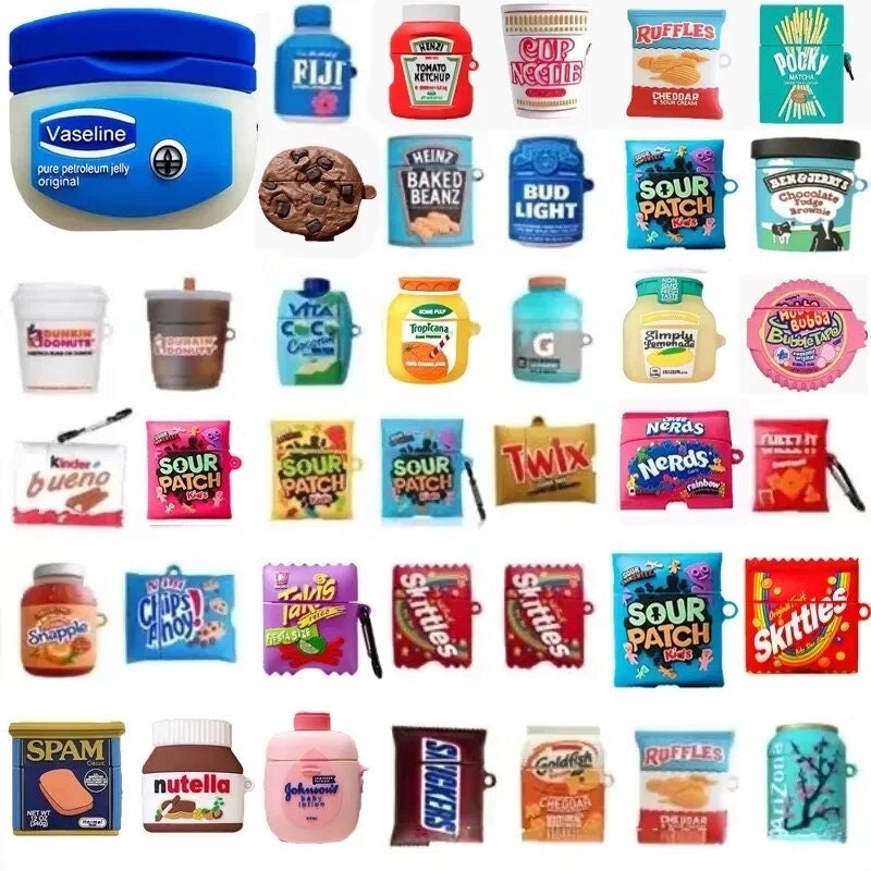 2024 3d AirPod Case Fashion Luxury Custom Bubble Gum Charge Box