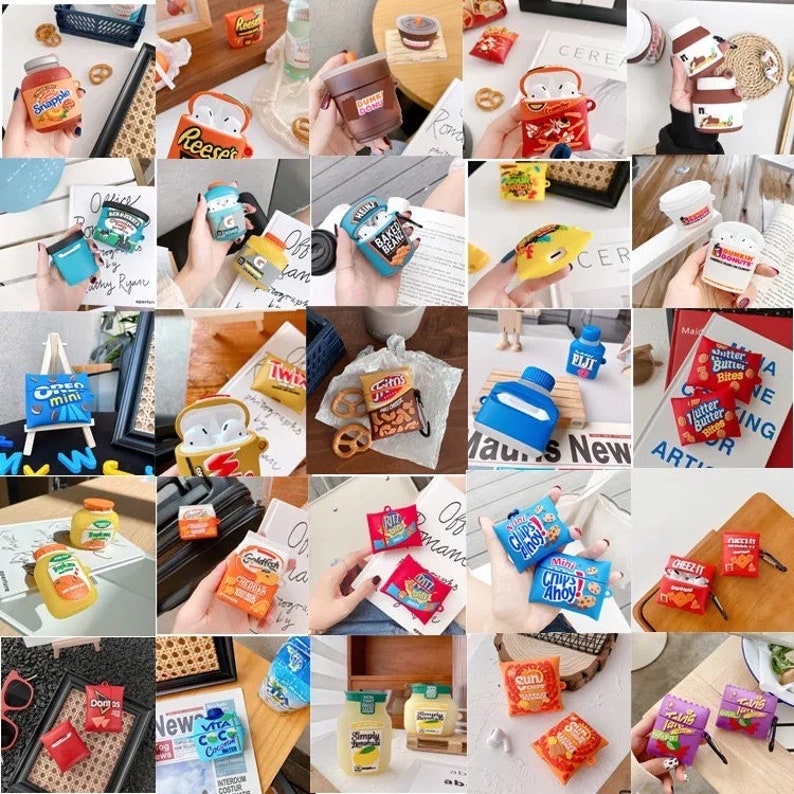 2024 3d AirPod Case Fashion Luxury Custom Bubble Gum Charge Box