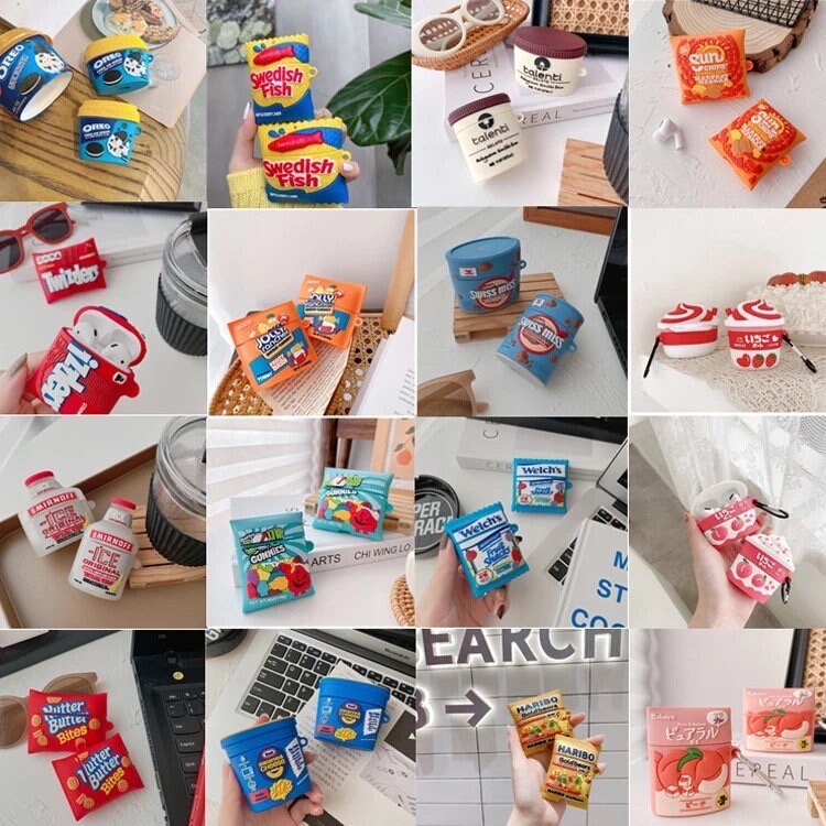 2024 3d AirPod Case Fashion Luxury Custom Bubble Gum Charge Box