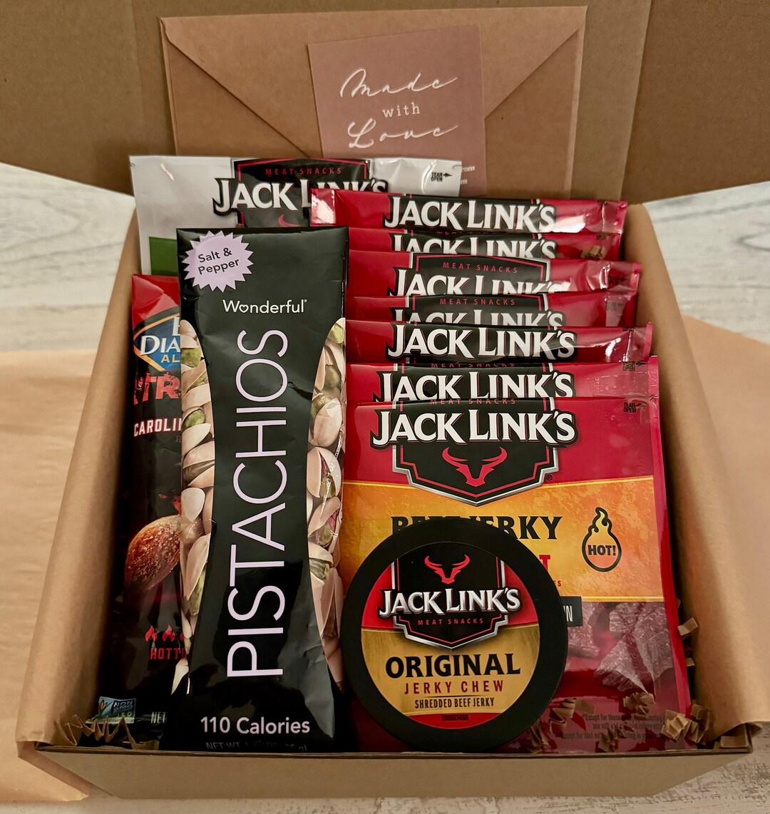 Popular Gift for Men,beef Jerky Gift,men Gift Box,manly Birthday