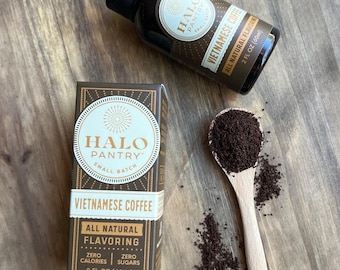 VIETNAMESE COFFEE Natural Flavoring Extract: Baking, Dessert & Drink Recipes (2oz Bottle) - *Dairy-Free/Dye-Free*