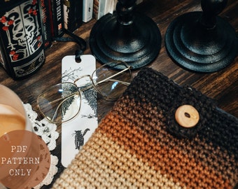 Crochet Book Sleeve-PATTERN ONLY