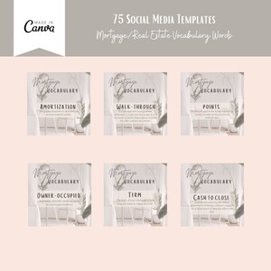 75 Mortgage Vocabulary Words