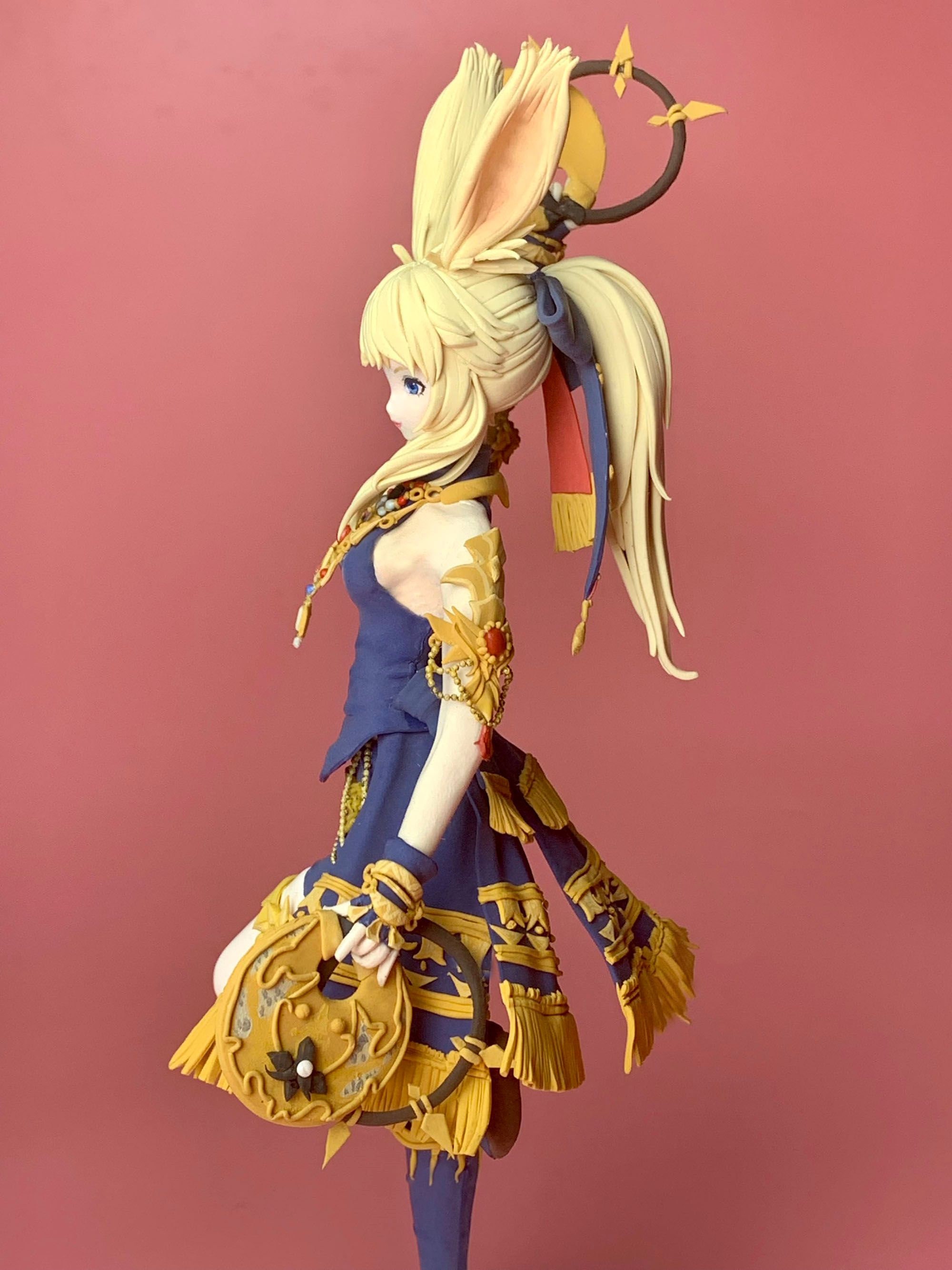 Handmade FFXIV Anime Clay Custom Figure Clay. 90 Like Etsy