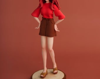 personalization custom figure custom anime from image, manhwa, manga, anime, handmade clay