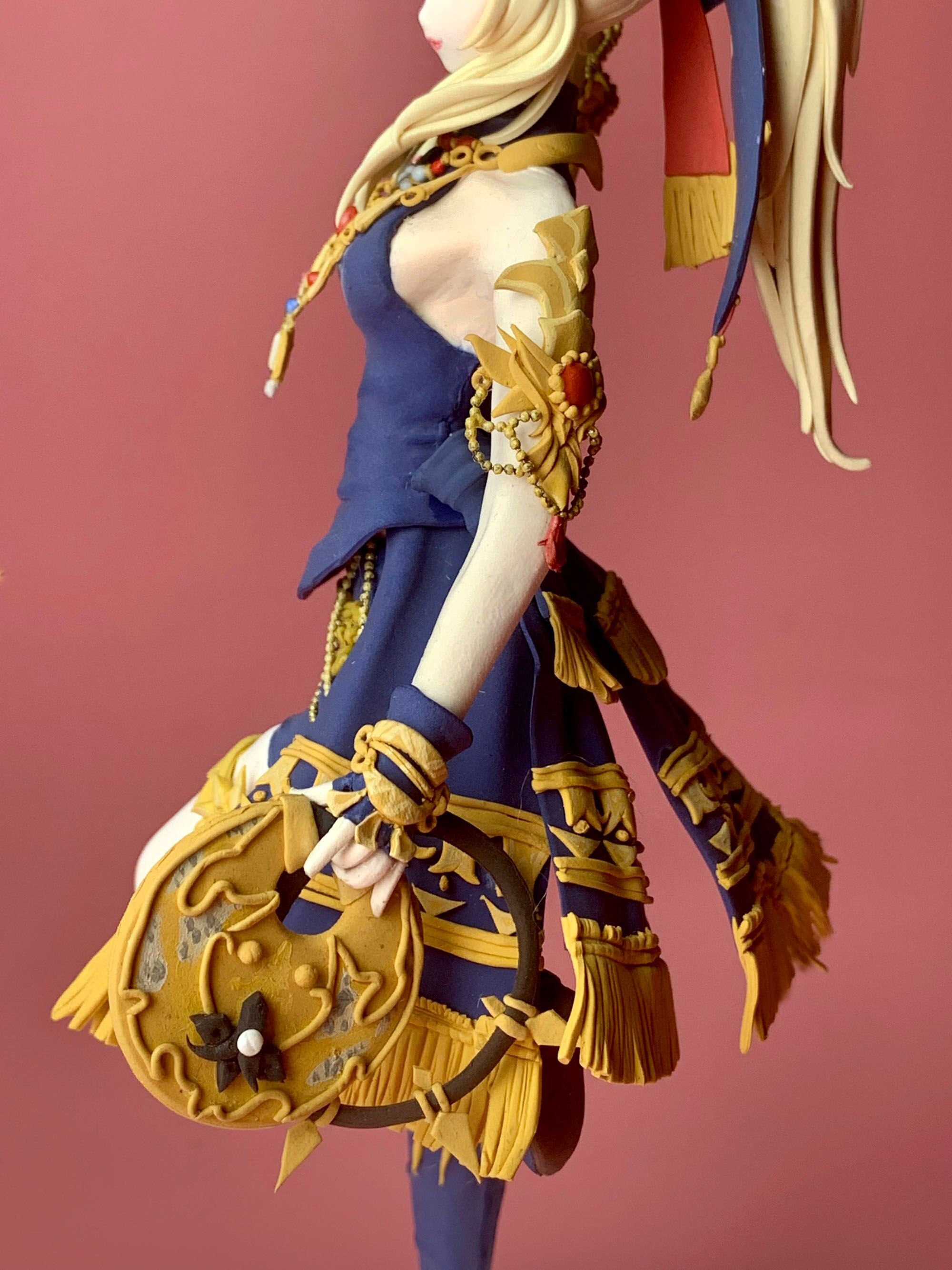 Handmade FFXIV Anime Clay Custom Figure Clay. 90 Like Etsy