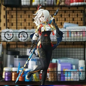 Custom Figurine Clay, genshin shenhe personalizzato, custom ghenshin impact