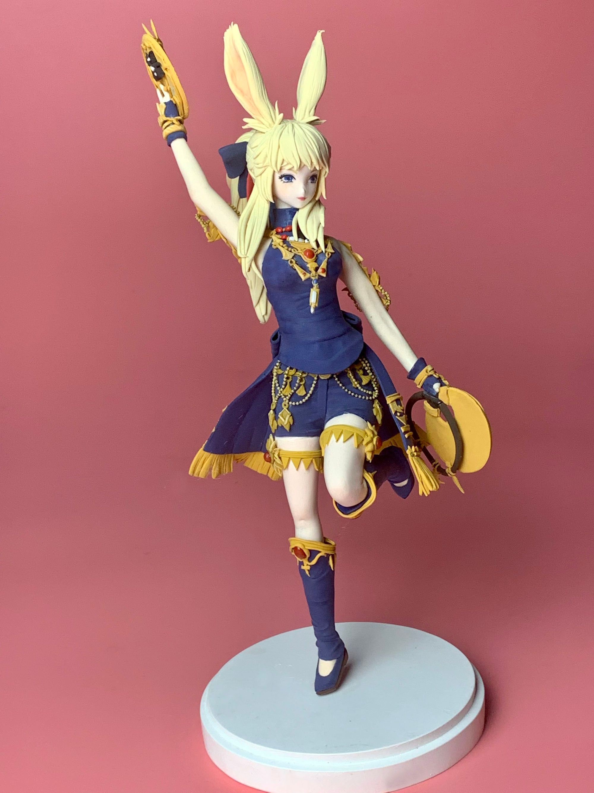 Handmade FFXIV Anime Clay , Custom Figure Clay. 90 Like Image