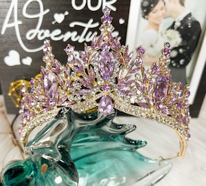 Couronne De Mariée Strass Et Perles — Diadème Papillon Princesse, Pour Fête, Cosplay, Cadeau
