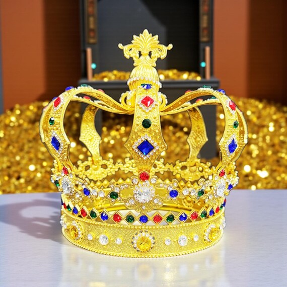 服/ファッション Locarno 18k gold crown sapphire crystal