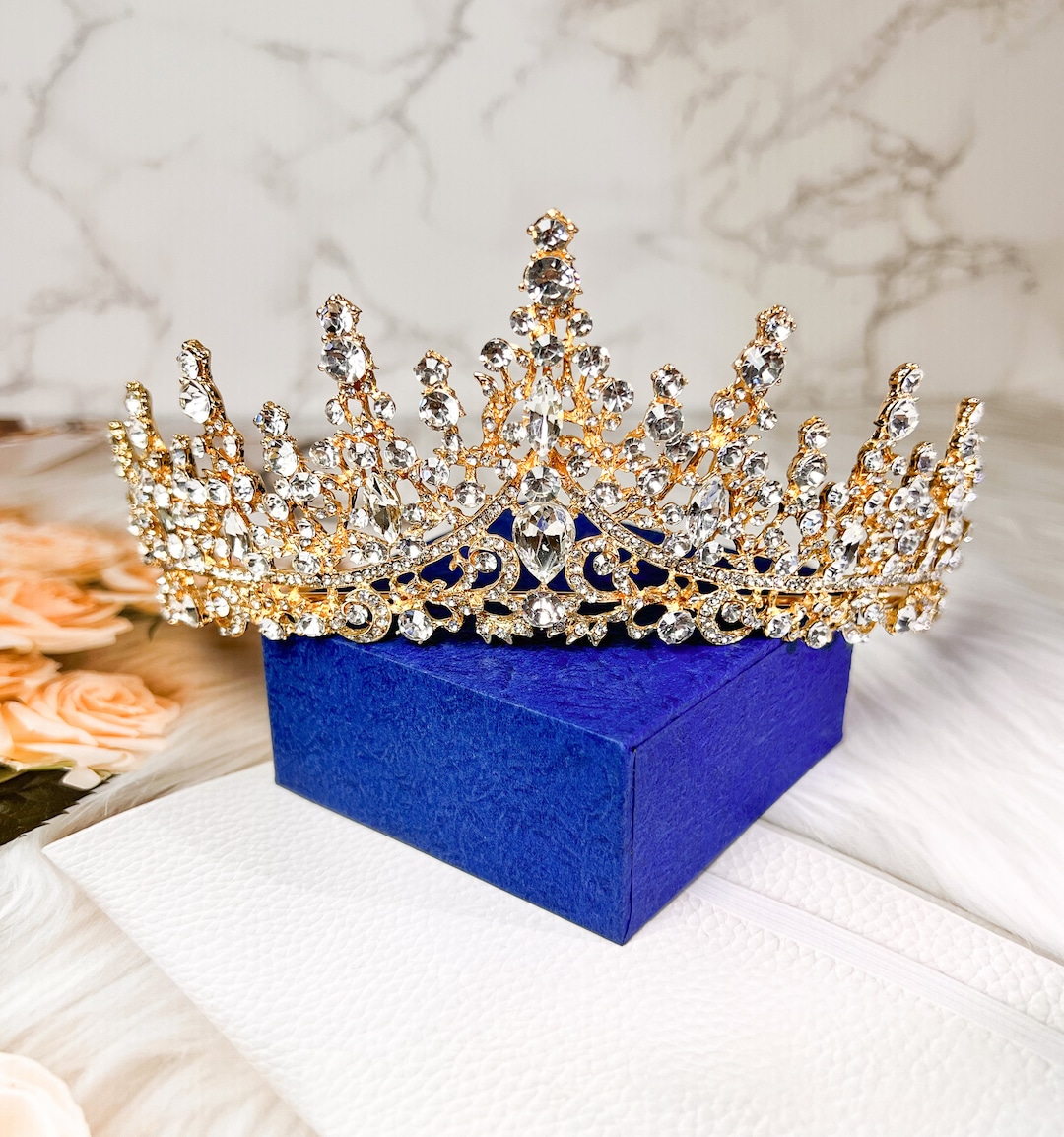 Queen Rhinestone Crown/Tiara