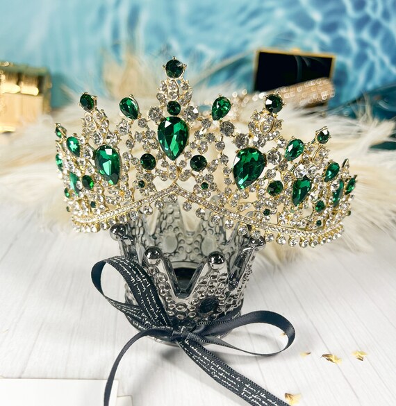 Haarreif Mit Kristallkrone Zum 60. Geburtstag – Silber/rot, Mit Kamm, Größe S, Aus Nickelfreier Legierung – Perfekt Für Mama Als Geburtstagsgeschenk
