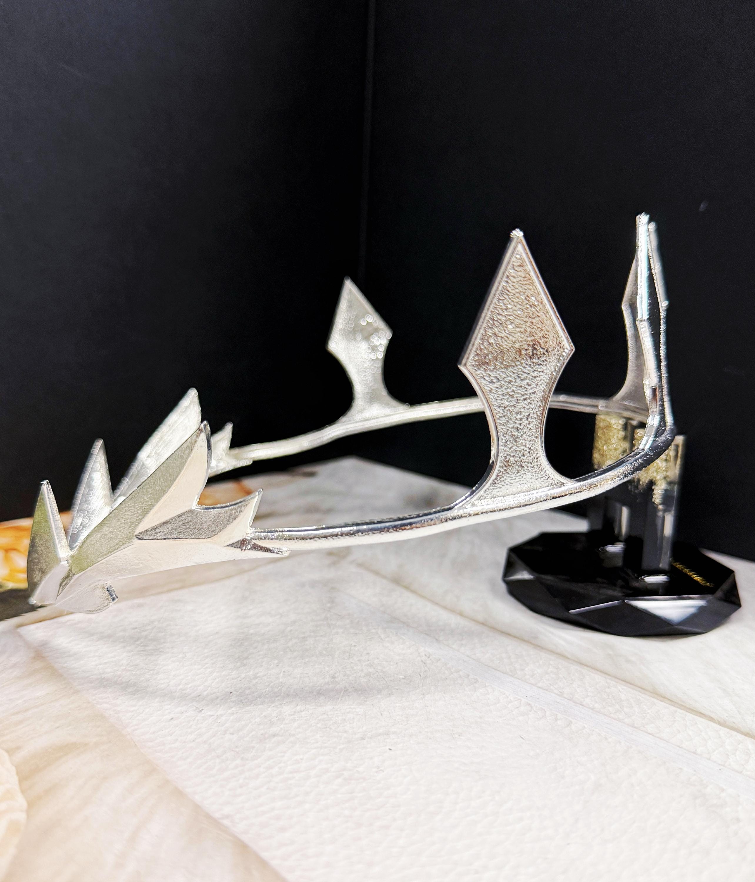 Gioielli per Capelli Corona Diademi per Donna Corone di Cristallo Color Argento Fatte a Mano Ballo Nuziale Spettacolo Diadema Regina per Gioielli per Capelli da Sposa Accessori per Capelli