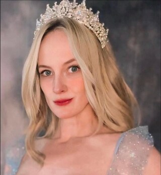 Tiara Da Principessa In Argento Con Cristalli TOBATOBA | Corona Da Sposa E Regina Per Matrimonio, Concorso, Compleanno, Diadema Donna Con Forcine, 14,7 Cm