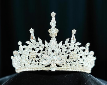 1 pezzo Corona da regina e diademi, corona da principessa per donna