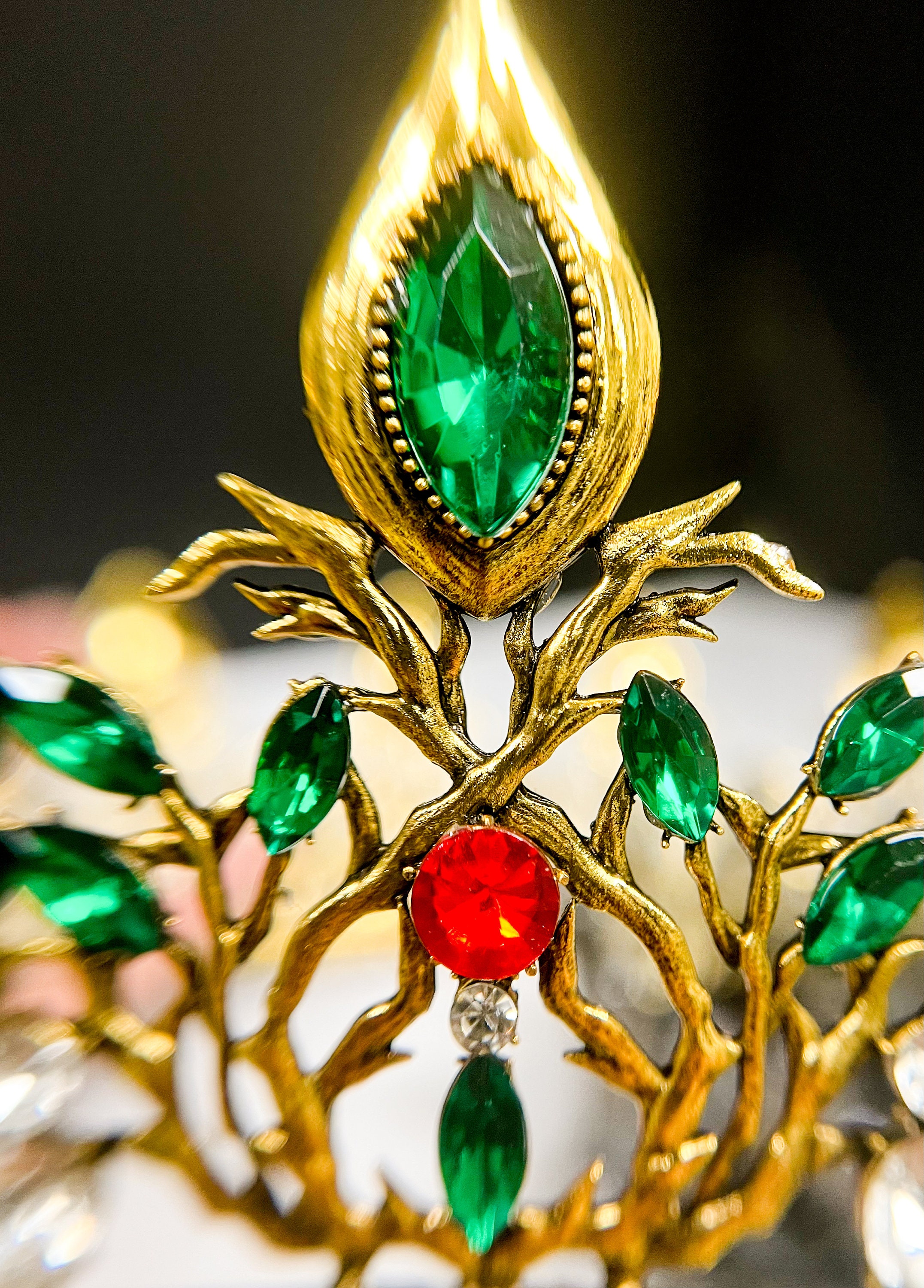 Diadème Royal Roi En Métal Pour Costume Halloween - Couronne Alliage Medium Sans Gemme