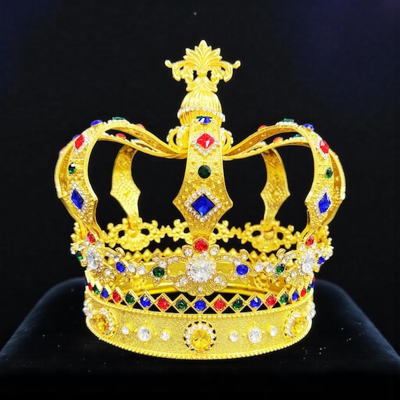 服/ファッション Locarno 18k gold crown sapphire crystal