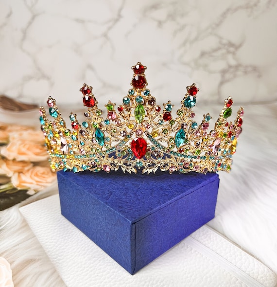 Crystal Crowns And Tiaras With Comb Headband For Girl Or Women Birthday Party Wedding Prom Bridal Christmas Valentine