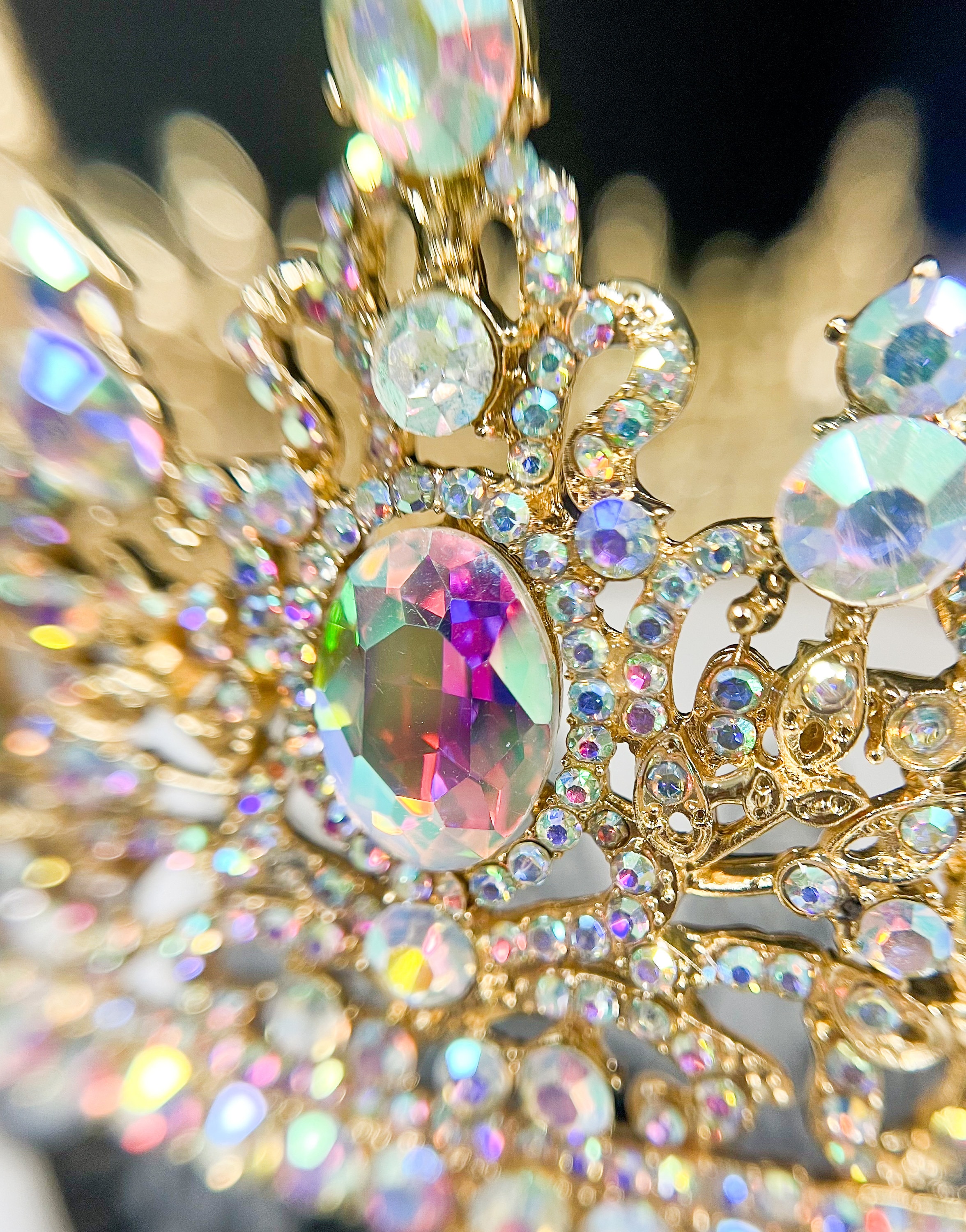 Beaupretty Corona De Estrella Nupcial Joyería Del Pelo De La Boda