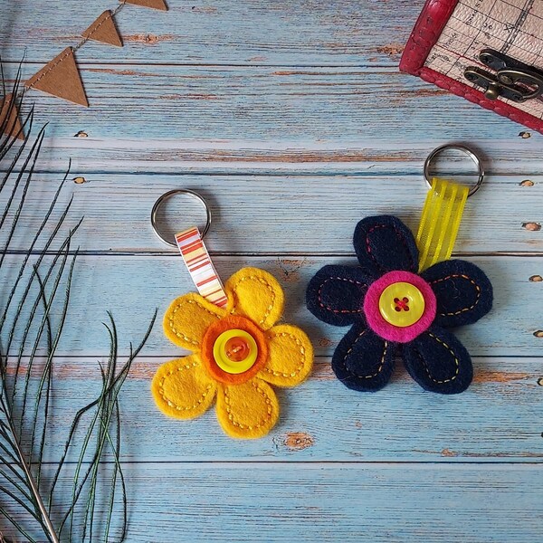 Felt Keyrings Etsy UK