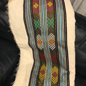 Ethiopian Gabi/ cotton throw