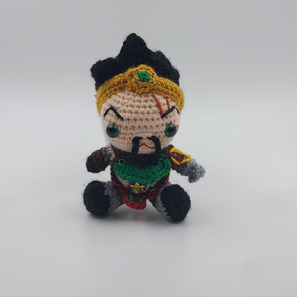 League Of Legends Draven, Crochet Draven, Amigurumi Draven, Draven Plushie, Draven Toy, Arcane, League of Legends, Draven Doll