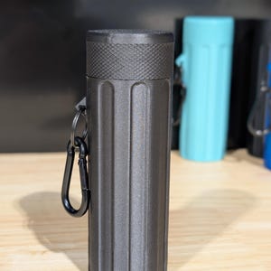 3D Printed Tungsten Holder, Key Ring & Clip PET-CF17