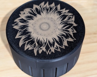 Small laser engraved container set