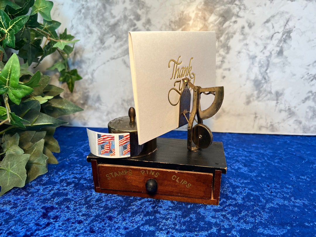 Vintage 1950s Postage Scale Stamp Dispenser With Drawer for Etsy