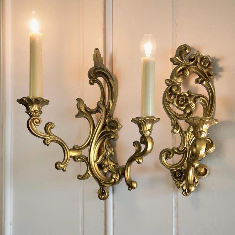 Rococo Sconce - Etsy
