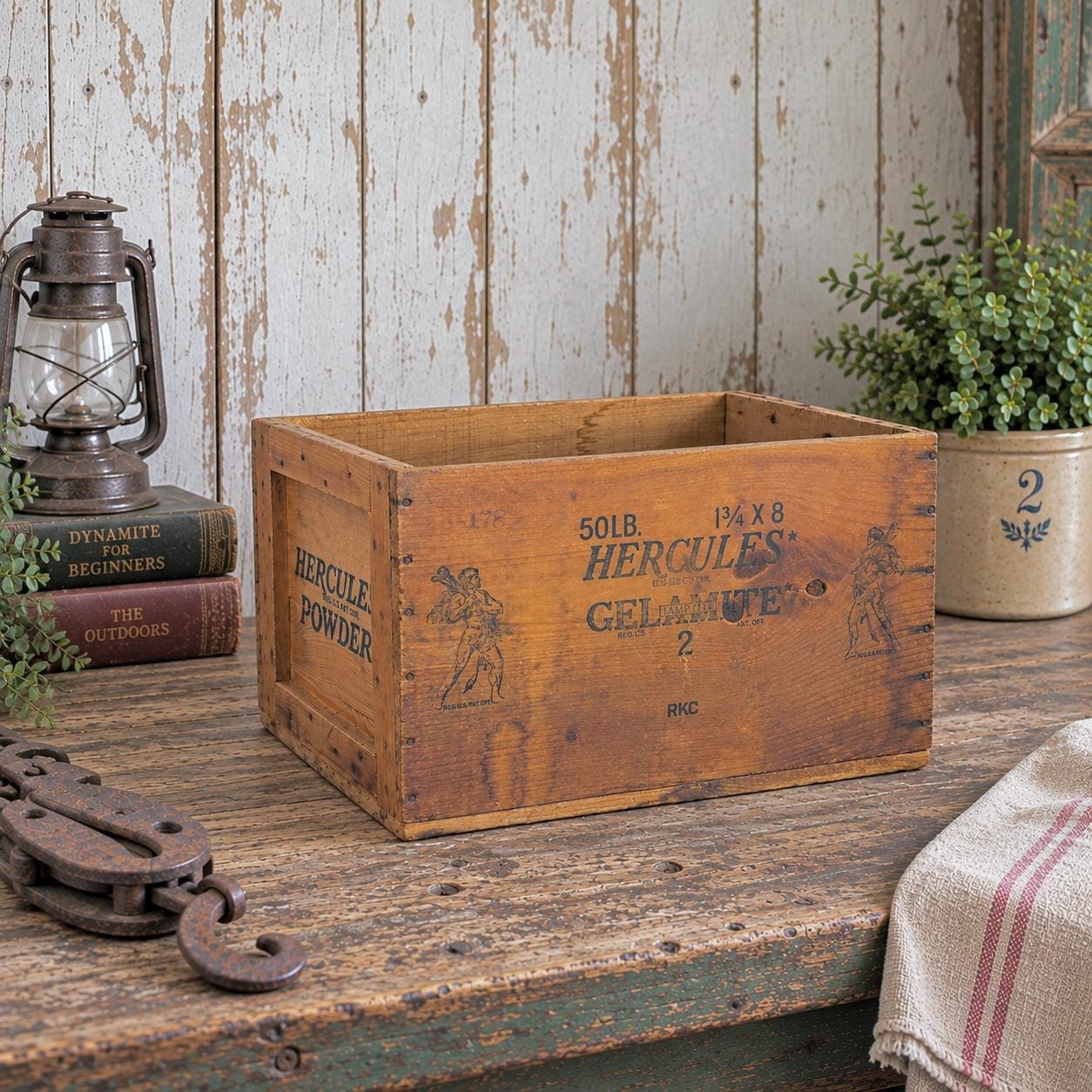 Hercules Powder Box - Etsy