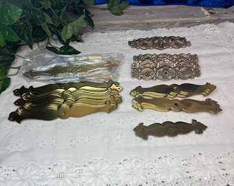 Vintage Antique Furniture Hardware, Cabinet Drawer Handles, Pulls, Knobs, Back Plates, Architectural Salvage Metal Restoration Hardware
