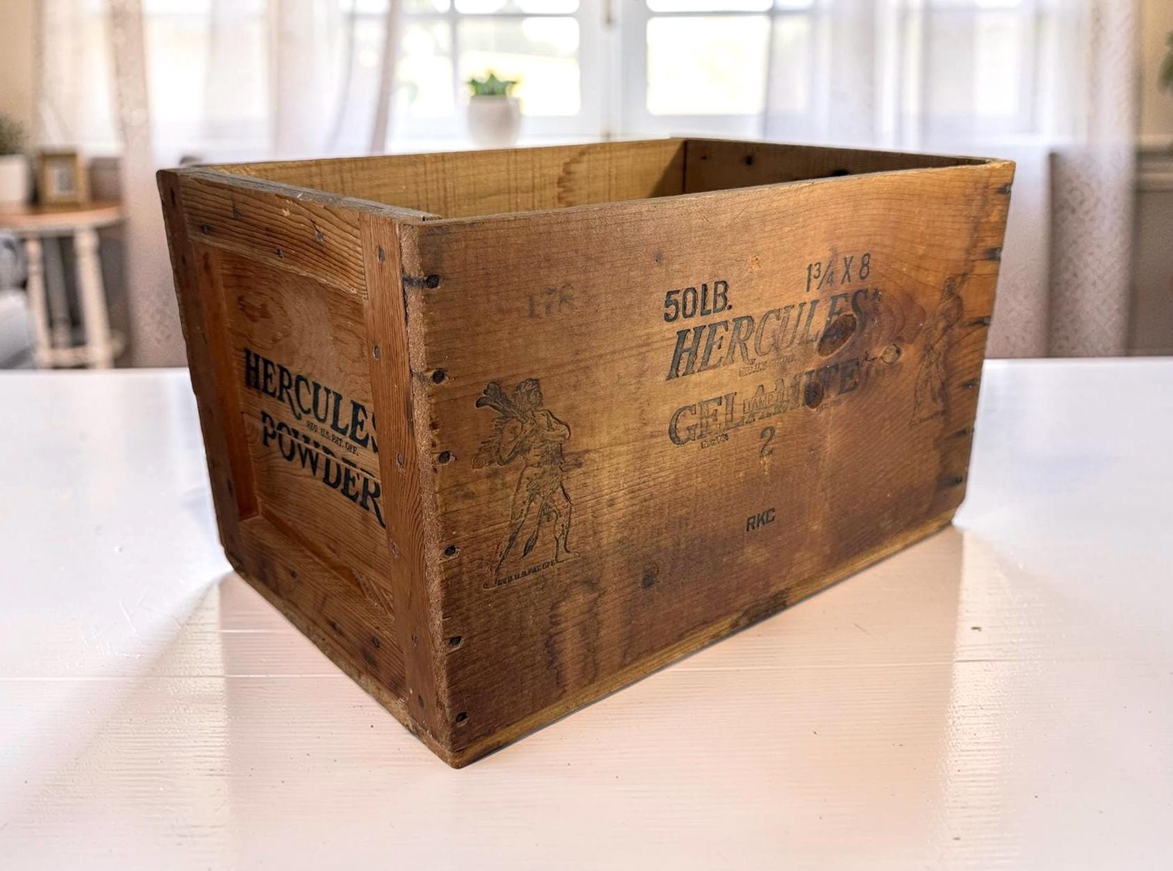 Hercules Box Crate - Etsy
