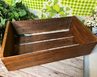 Vintage Royal Crown Cola Crate, Soda Pop Beverage Wood Box