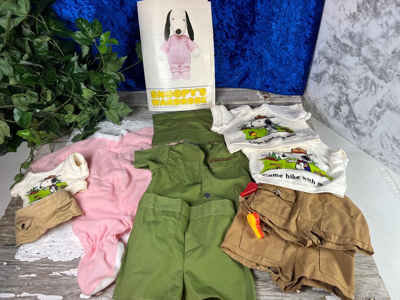 Tenue Vintage Pour Jouet Snoopy - Ancien - Taille Environ 28cm