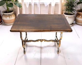 Antique 1800s Eastlake Side End Table, Victorian Hand Carved Detail