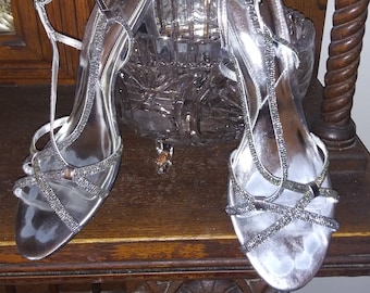 Silvery Steel Michelle D Dress Shoes