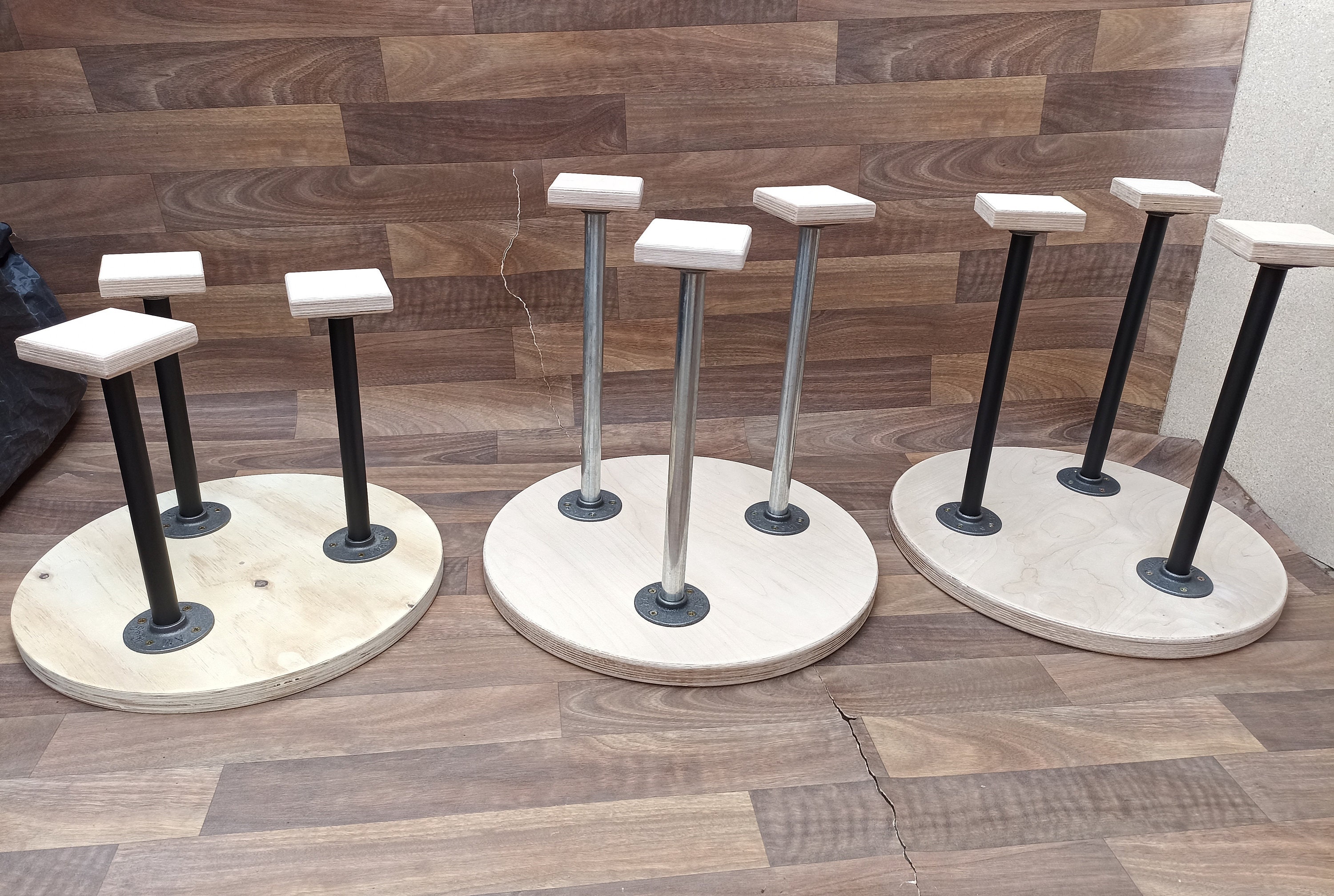 Triple Handstand Canes With Circular Base Hand Balancing Workout