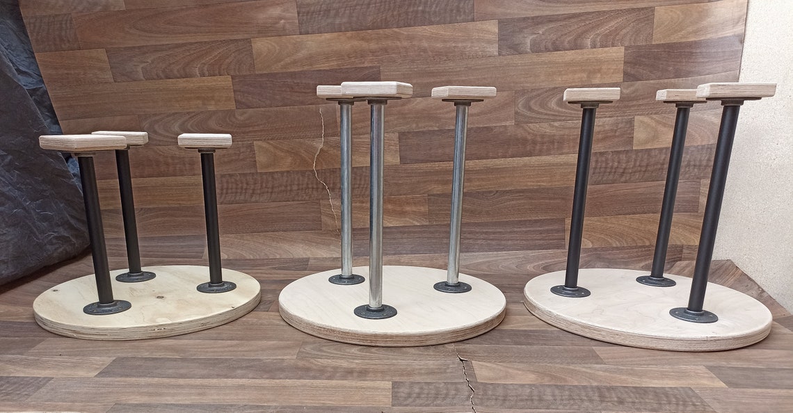 Triple Handstand Canes With Circular Base Hand Balancing Workout