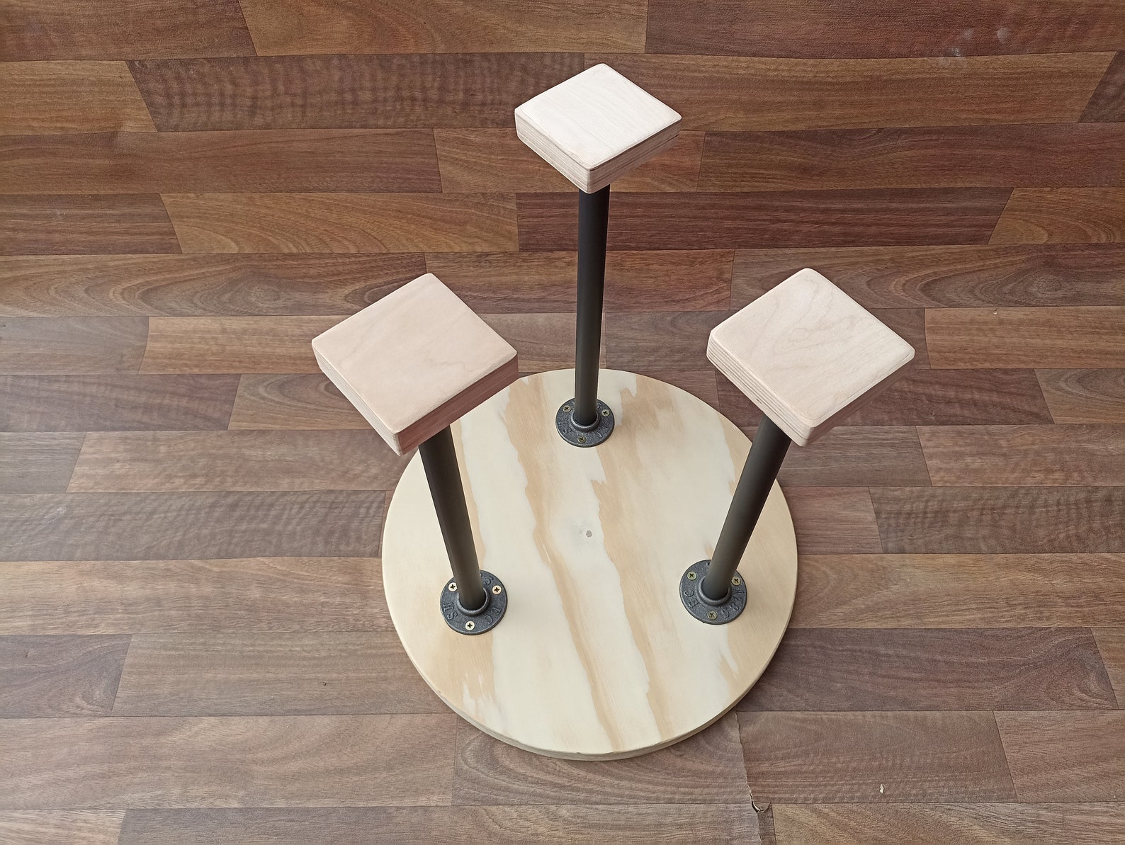 Triple Handstand Canes With Circular Base Hand Balancing Workout