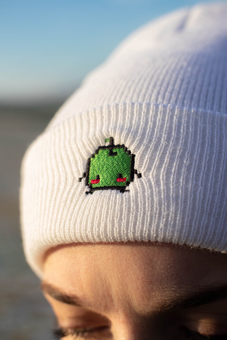 Stardew Valley Inspired Junimo Inspired Cuffed Beanie Etsy
