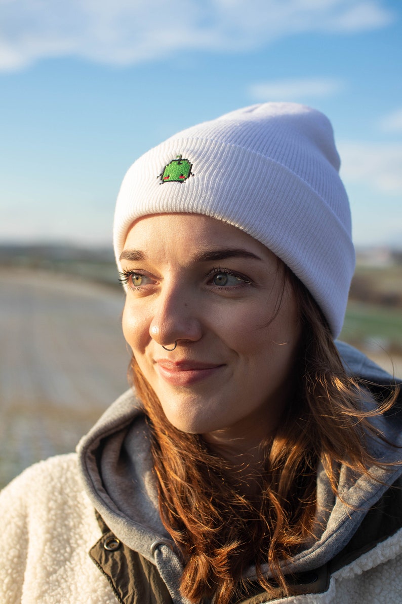 Stardew Valley Inspired Junimo Inspired Cuffed Beanie Etsy