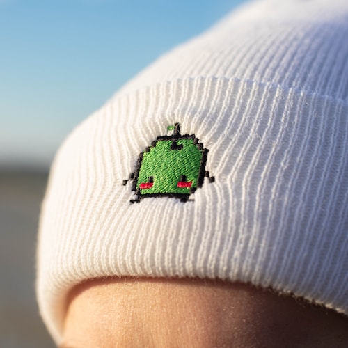 Stardew Valley Inspired Junimo Inspired Cuffed Beanie Etsy