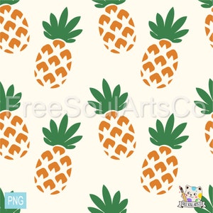 Ananas png. Ananas Hintergrund Musterdesign. Obst png. Ananas png Clipart. Digitaler Druck