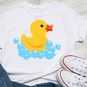 Pato SVG. Pato Amarelo de Borracha svg. Pato de banho svg. Clipart de brinquedo de banho. Arquivo de corte de pato. Cricut, silhueta. SVG, png, dxf, jpg