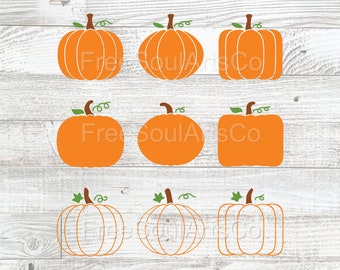 Pumpkin Svg. Pumpkin Bundle Svg. Fall Pumpkin Svg. Thanksgiving Svg Clipart. Happy Thanksgiving Pumpkin Clipart. Autumn Harvest svg png dxf