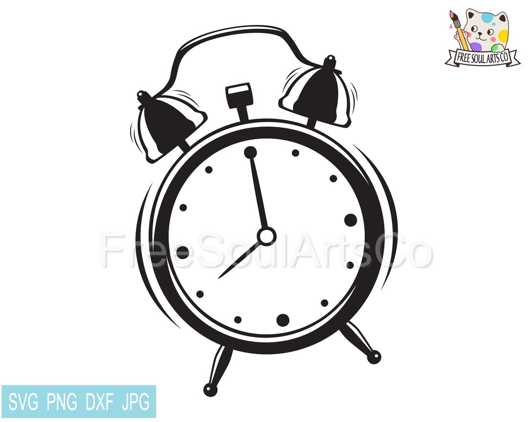 Alarm Clock Svg. Time Svg. Clock Svg. Alarm Svg. Morning Person Svg ...